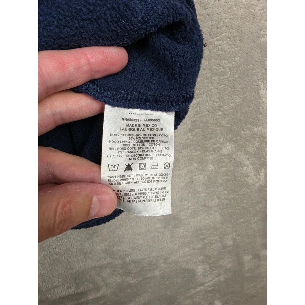 Nike Hoodie Mens Small Blue Arizona Wildcats NCAA Fleece Sweatshirt Faded 384089